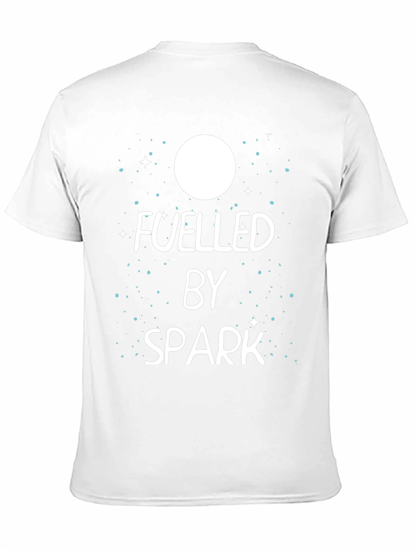 Fuelled by Spark Graphic T-Shirt - Mens Black Tee