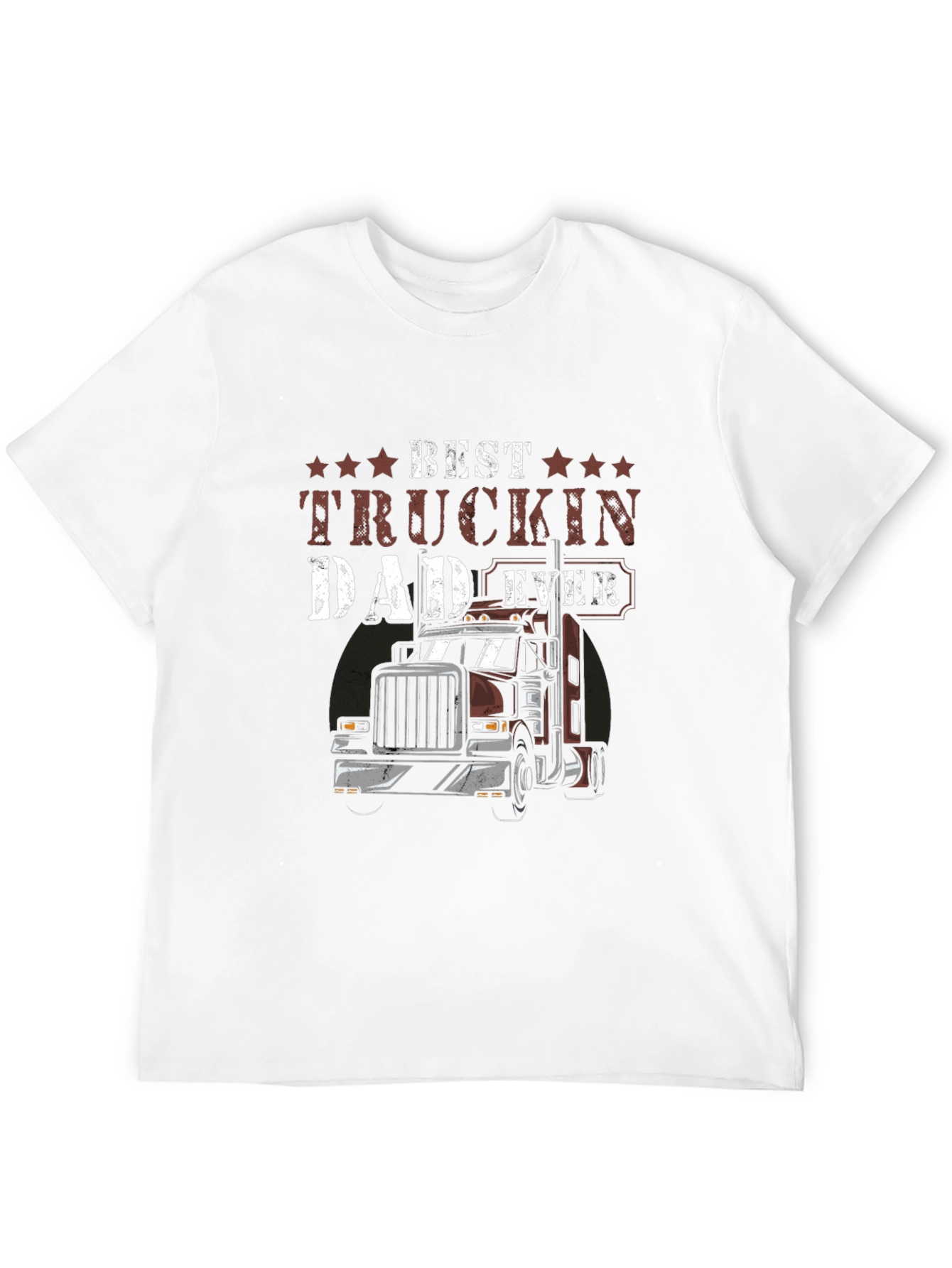 Best Truckin Dad Ever T-Shirt