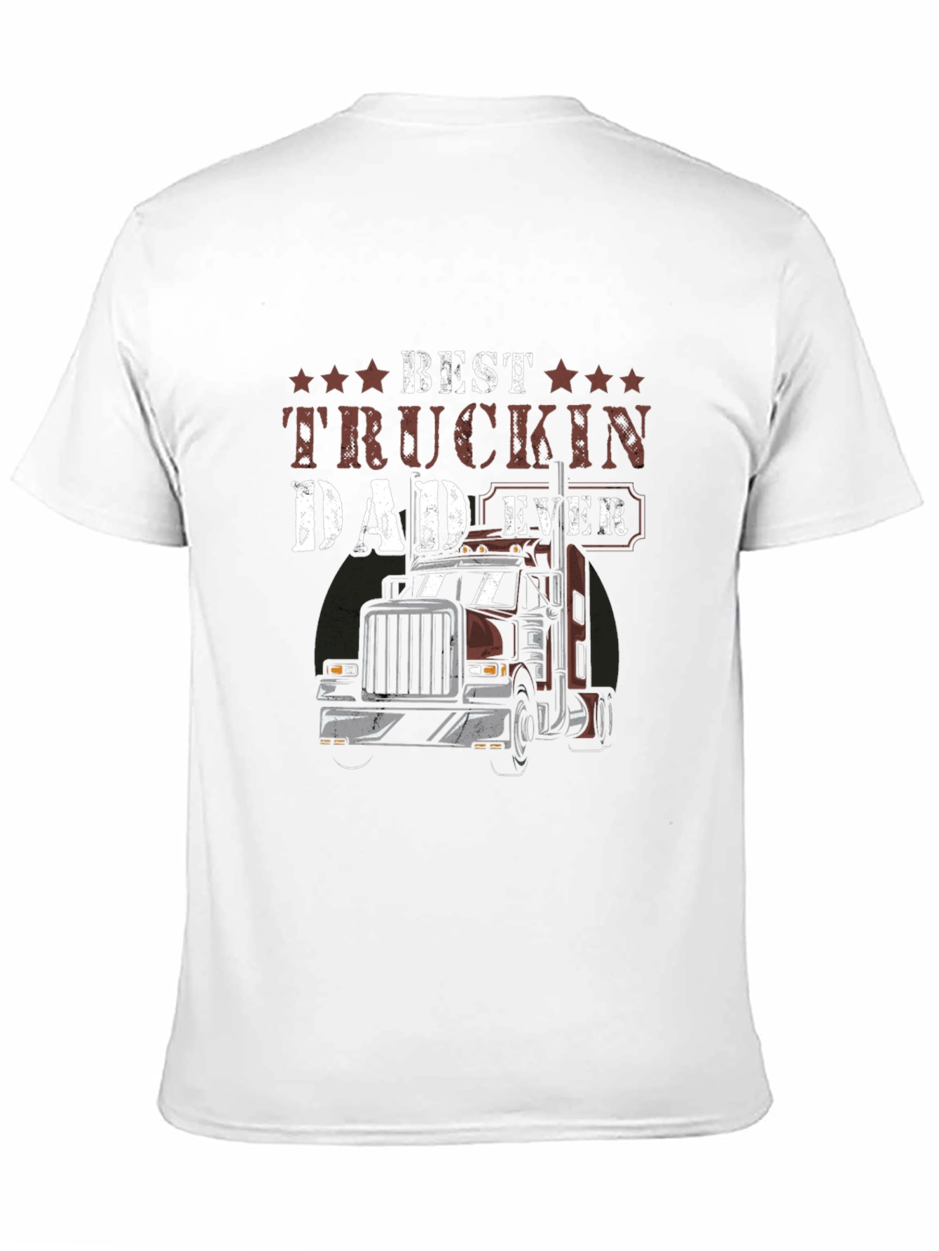 Best Truckin Dad Ever T-Shirt