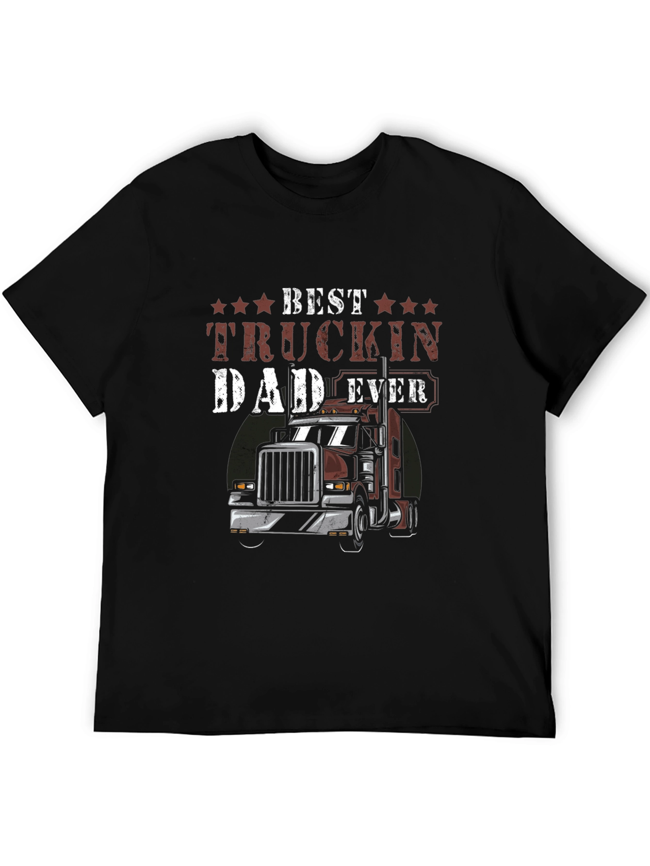 Best Truckin Dad Ever T-Shirt