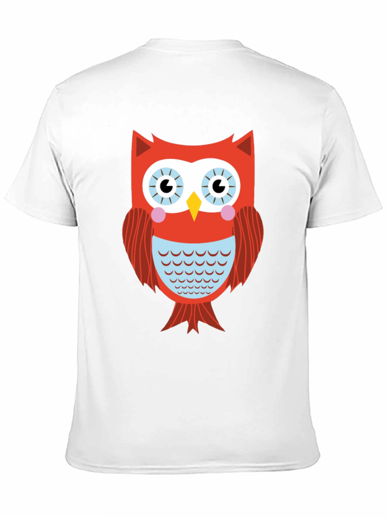 Cool Owl Graphic Black T-Shirt