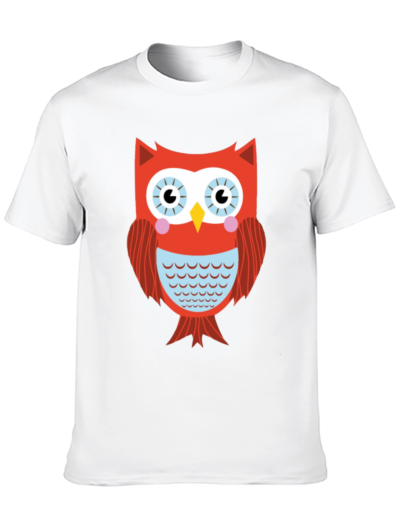 Cool Owl Graphic Black T-Shirt