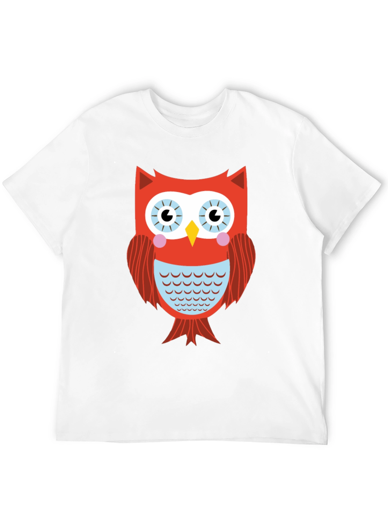 Cool Owl Graphic Black T-Shirt