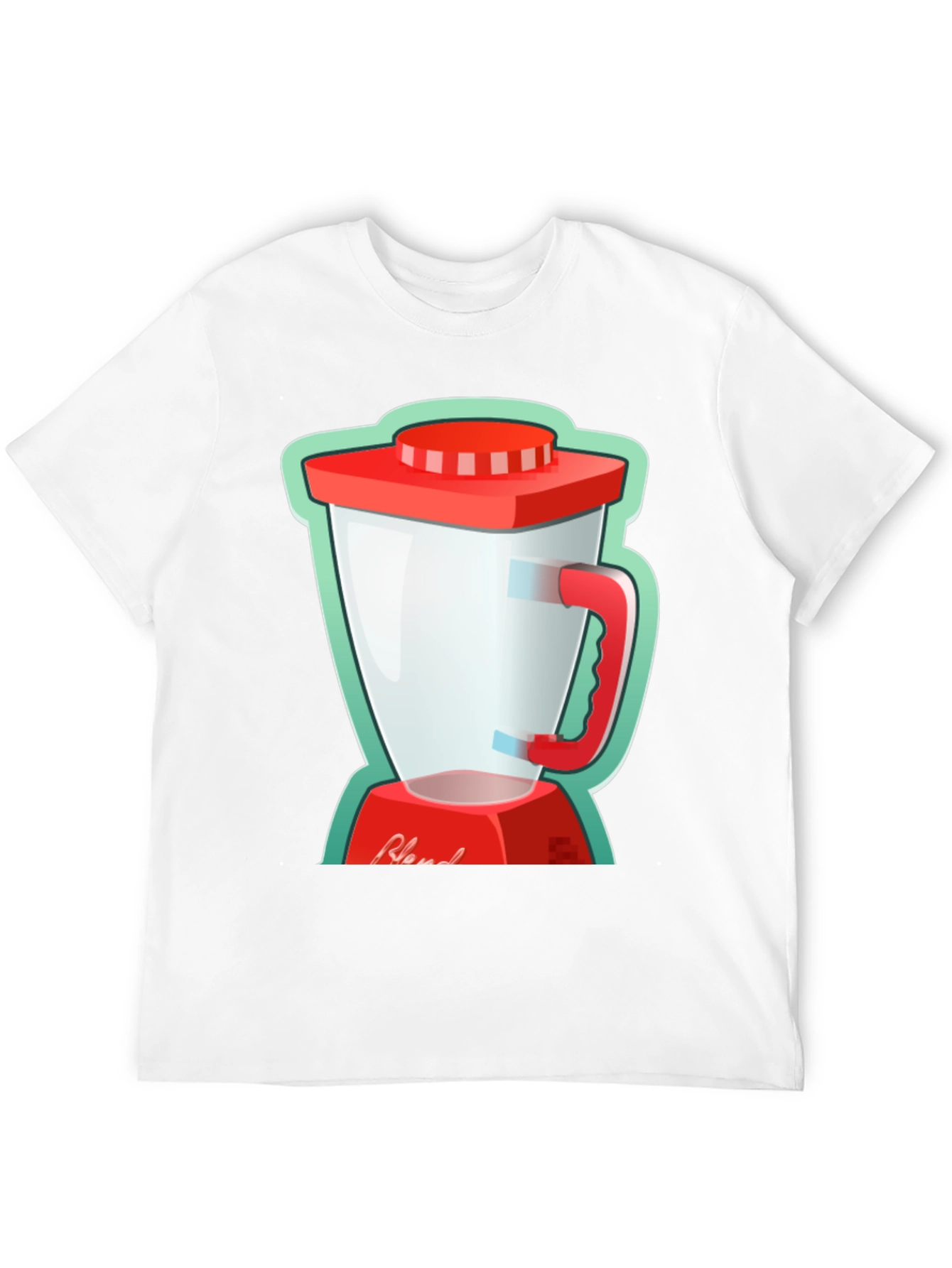 Blend Graphic Tee - Black Cotton T-Shirt