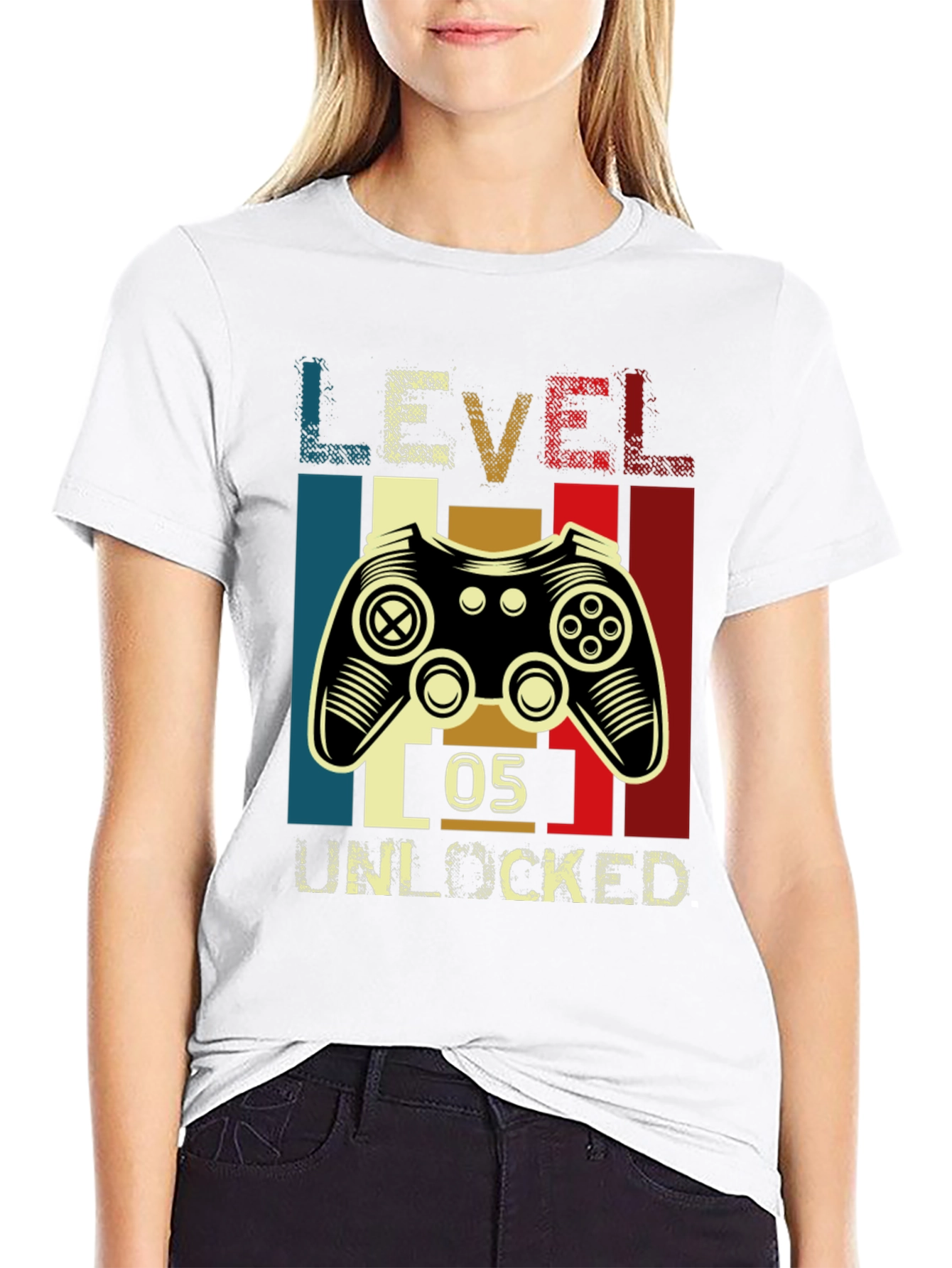 Level 05 Unlocked Gamer T-Shirt