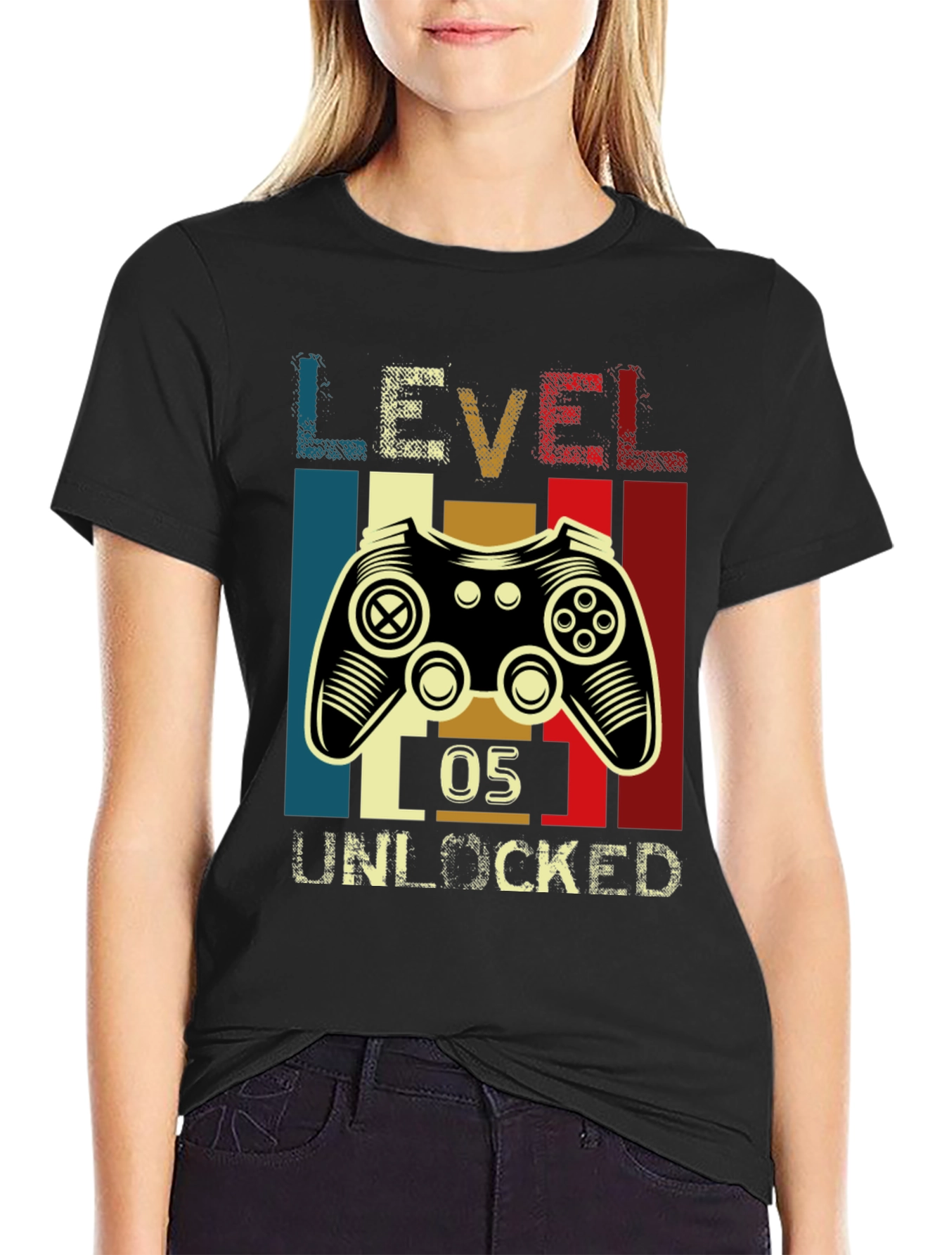 Level 05 Unlocked Gamer T-Shirt