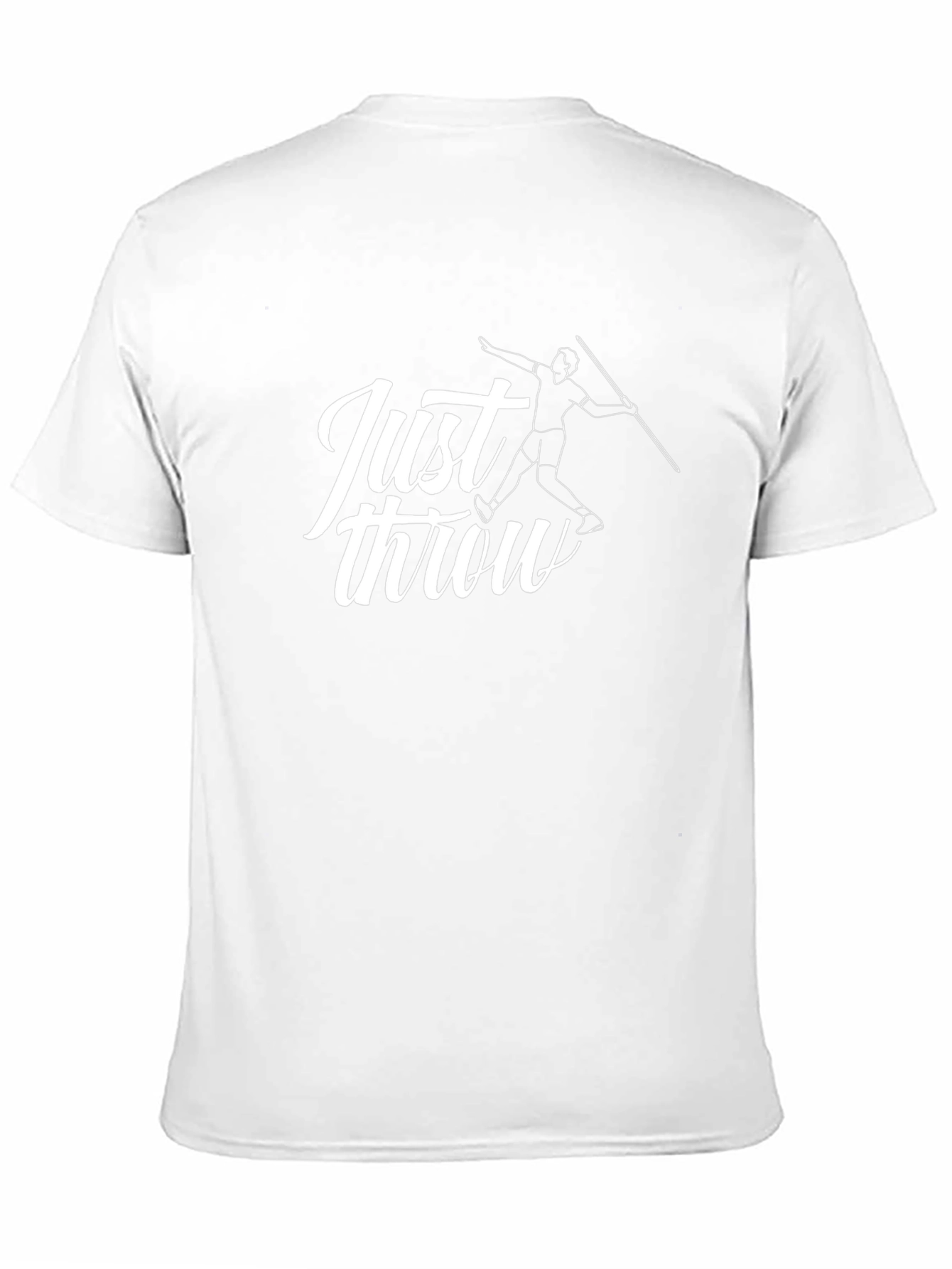 Just Throw Tee - Mens Black T-Shirt