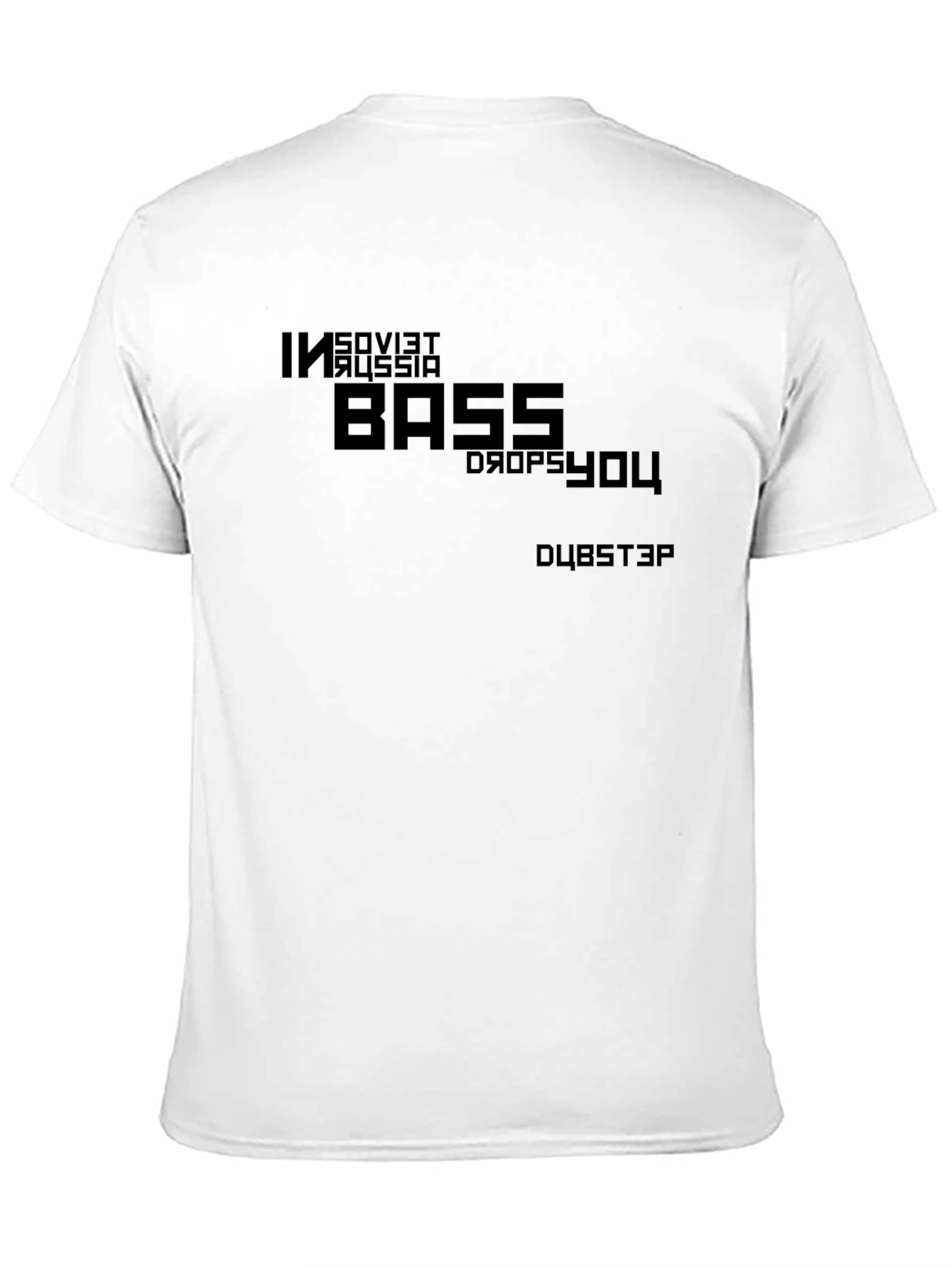 Soviet Russia Bass Drops You Black T-Shirt