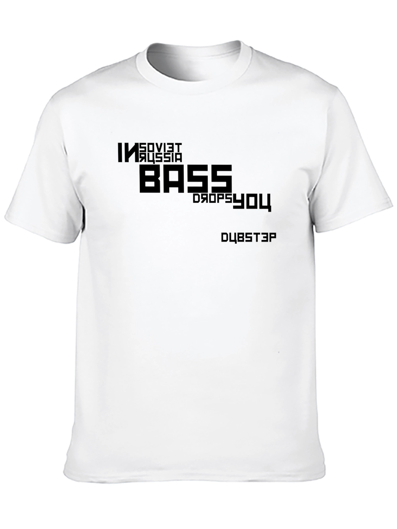 Soviet Russia Bass Drops You Black T-Shirt