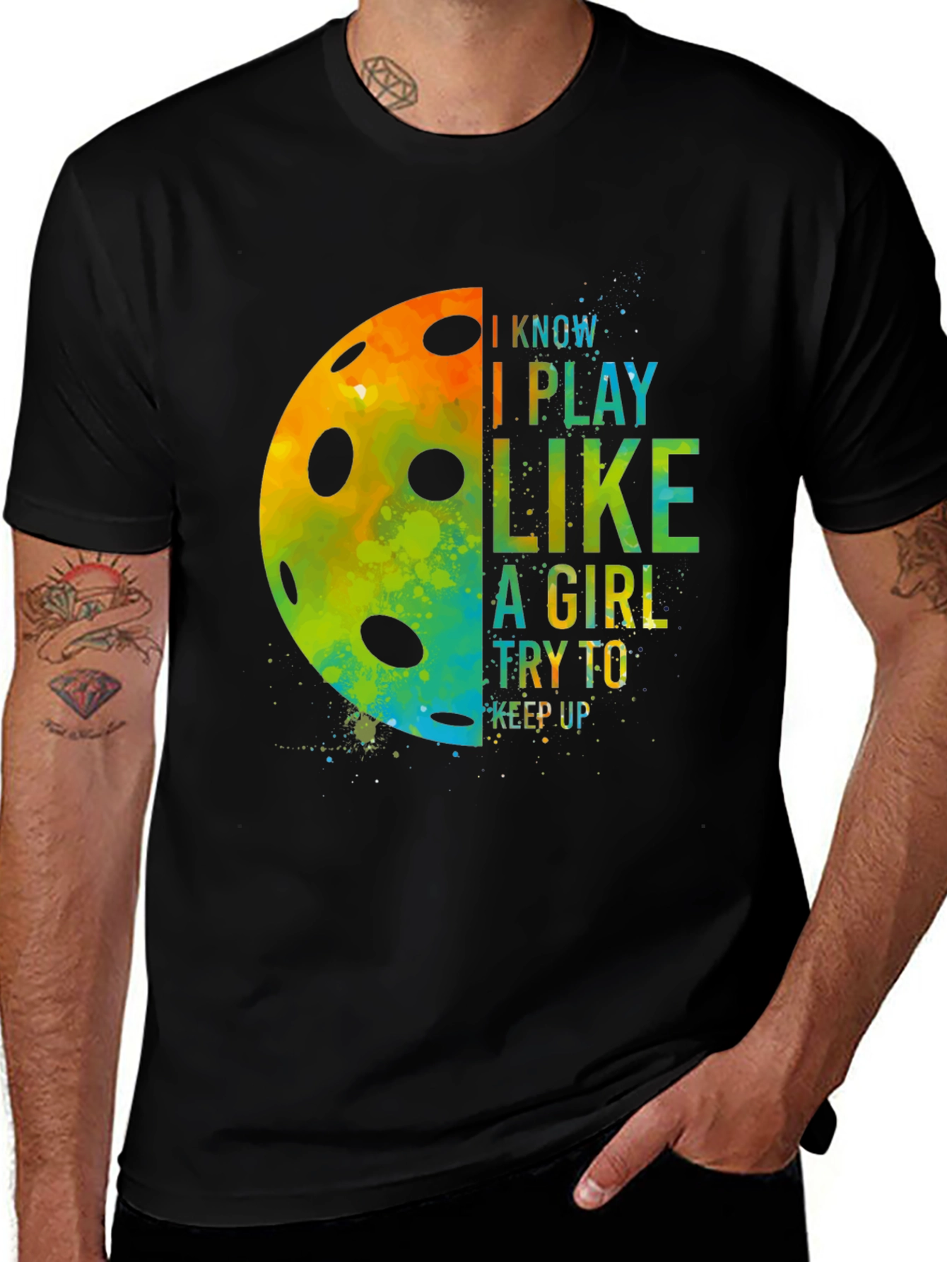 I Play Like A Girl Pickleball T-Shirt