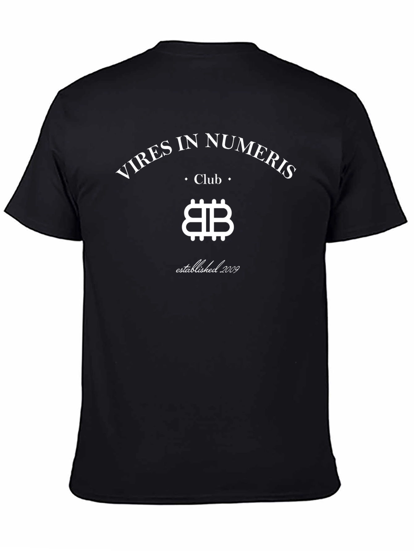 Vires in Numeris Club Black T-Shirt