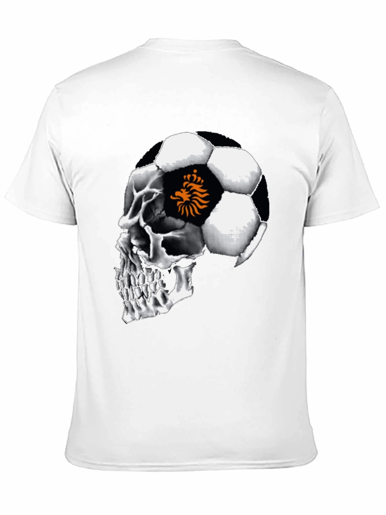 Skull Football Netherlands T-Shirt