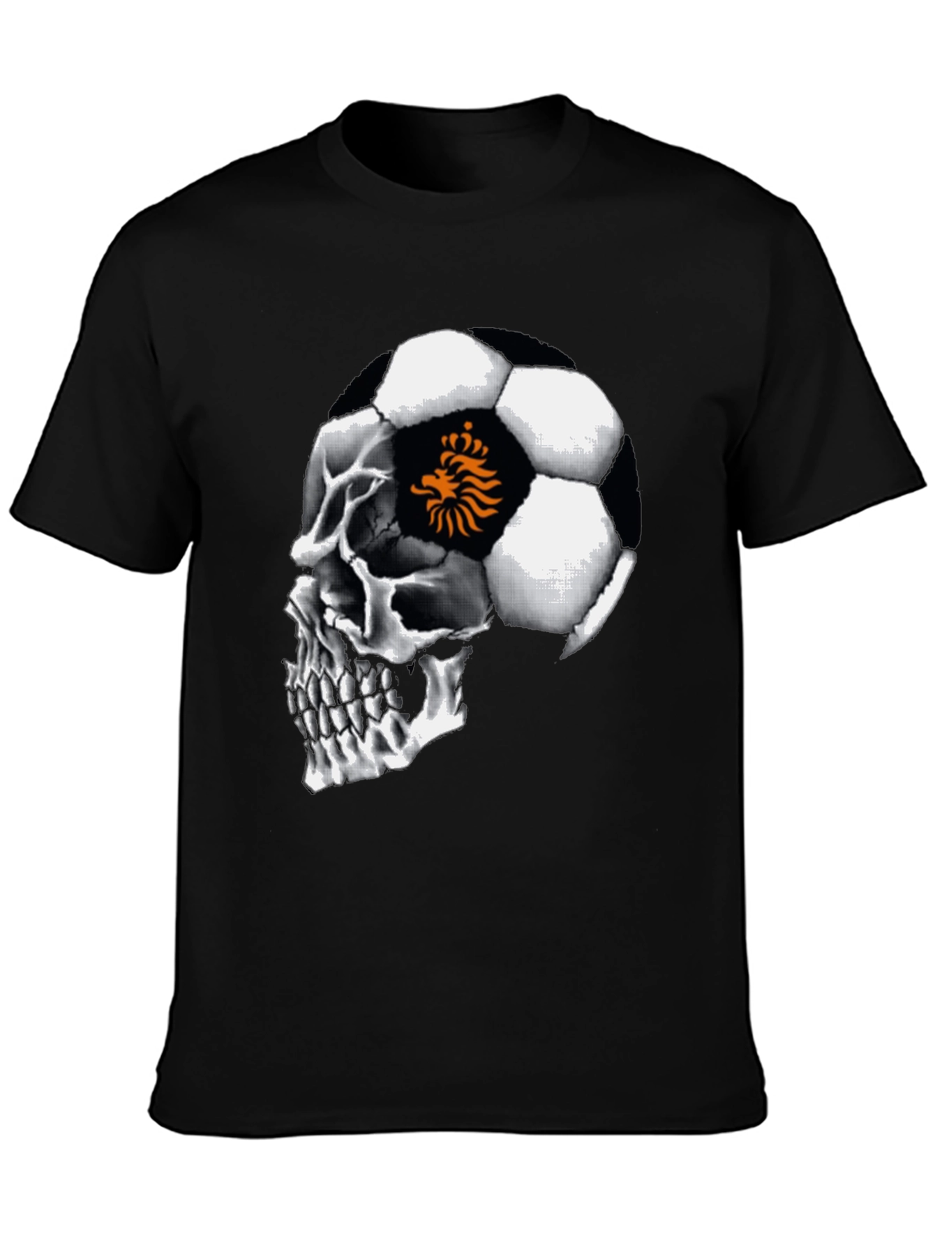 Skull Football Netherlands T-Shirt