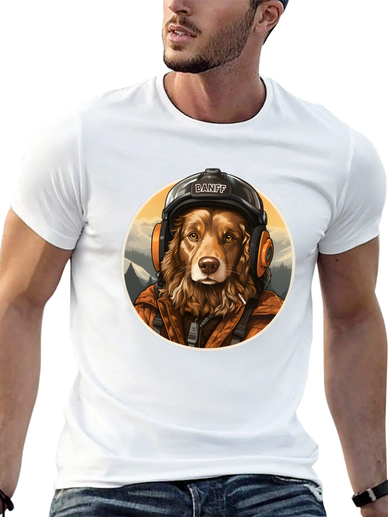 Banff Dog Pilot T-Shirt