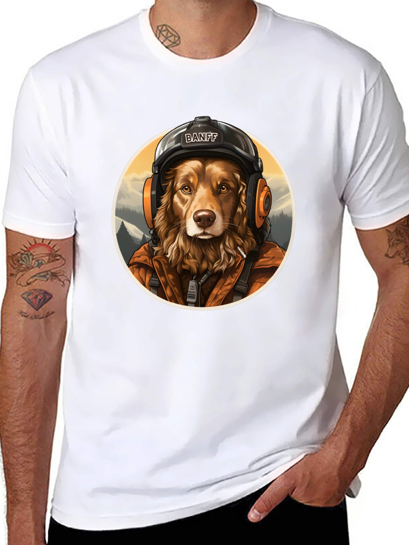 Banff Dog Pilot T-Shirt