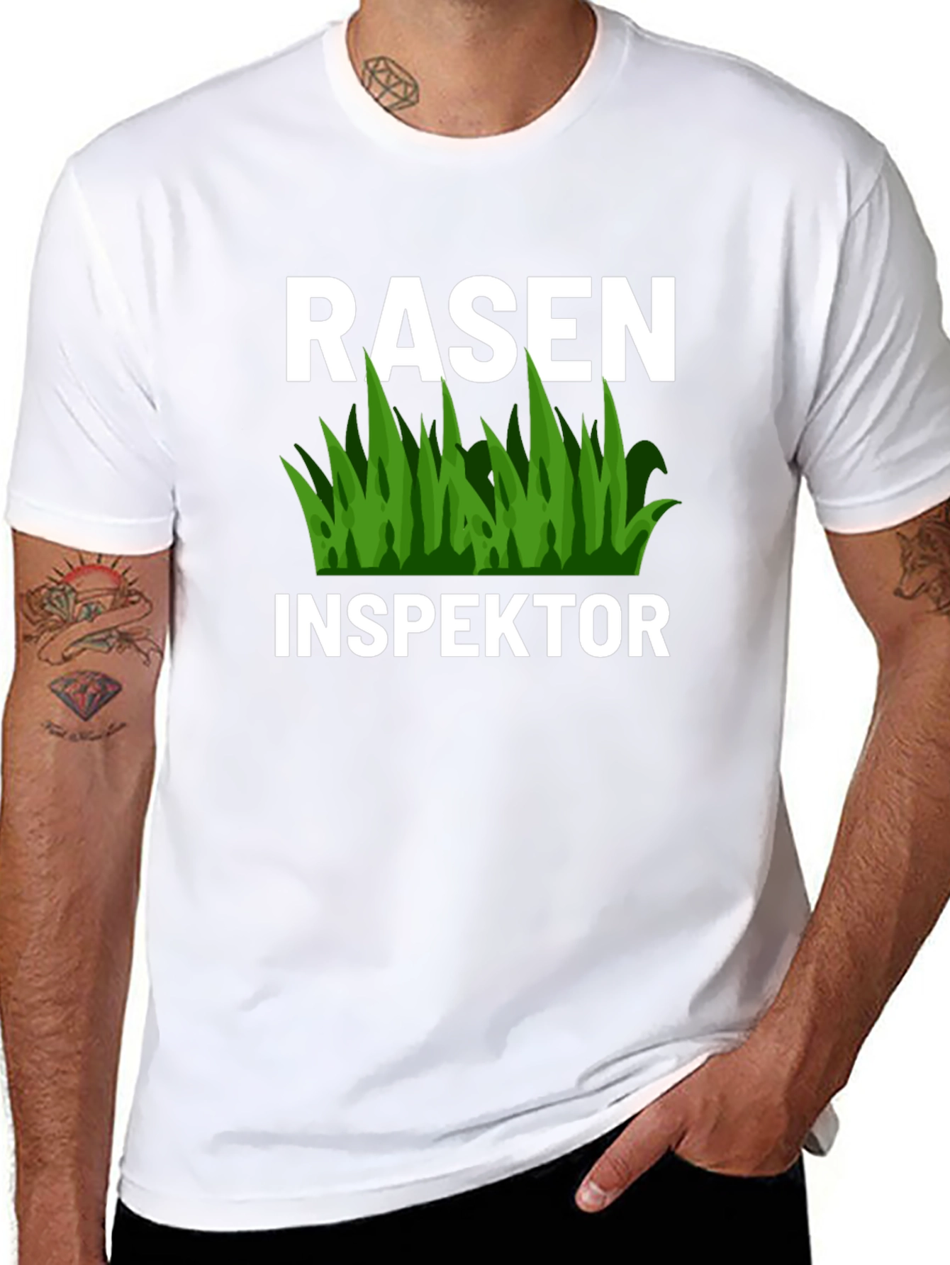 Rasen Inspektor T-Shirt - Lawn Inspector Tee
