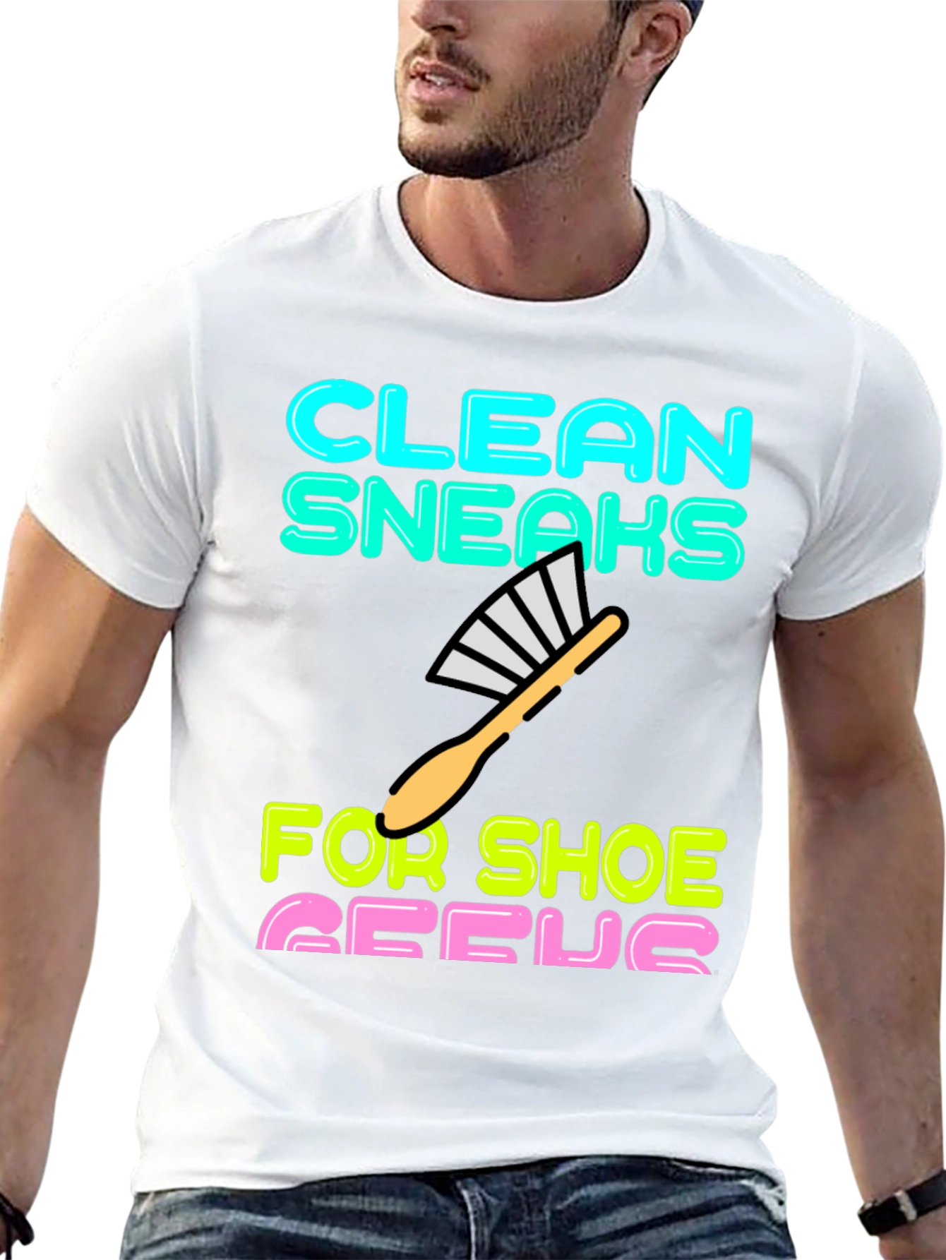 Clean Sneaks T-Shirt - Shoe Geek