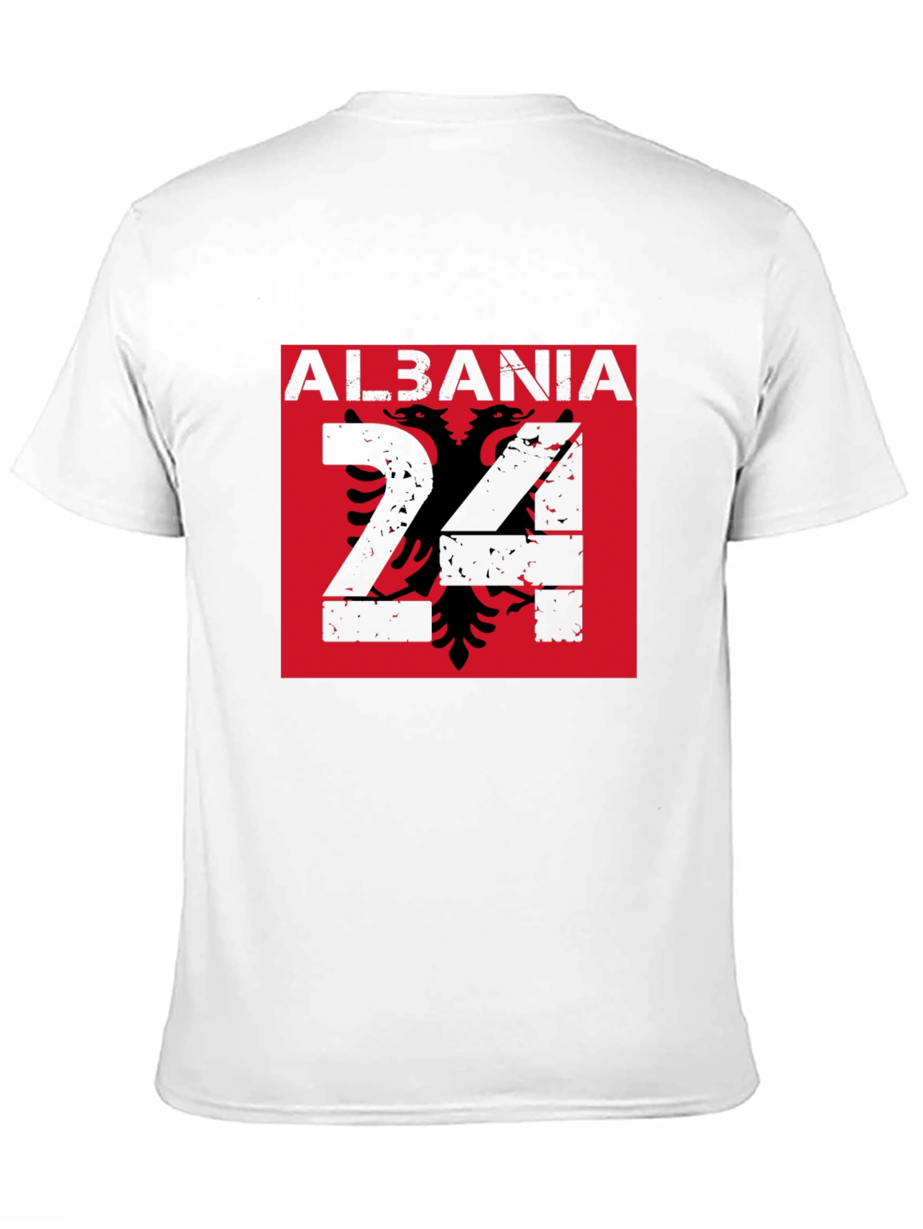 Albania Eagle Graphic T-Shirt - Mens Black Tee