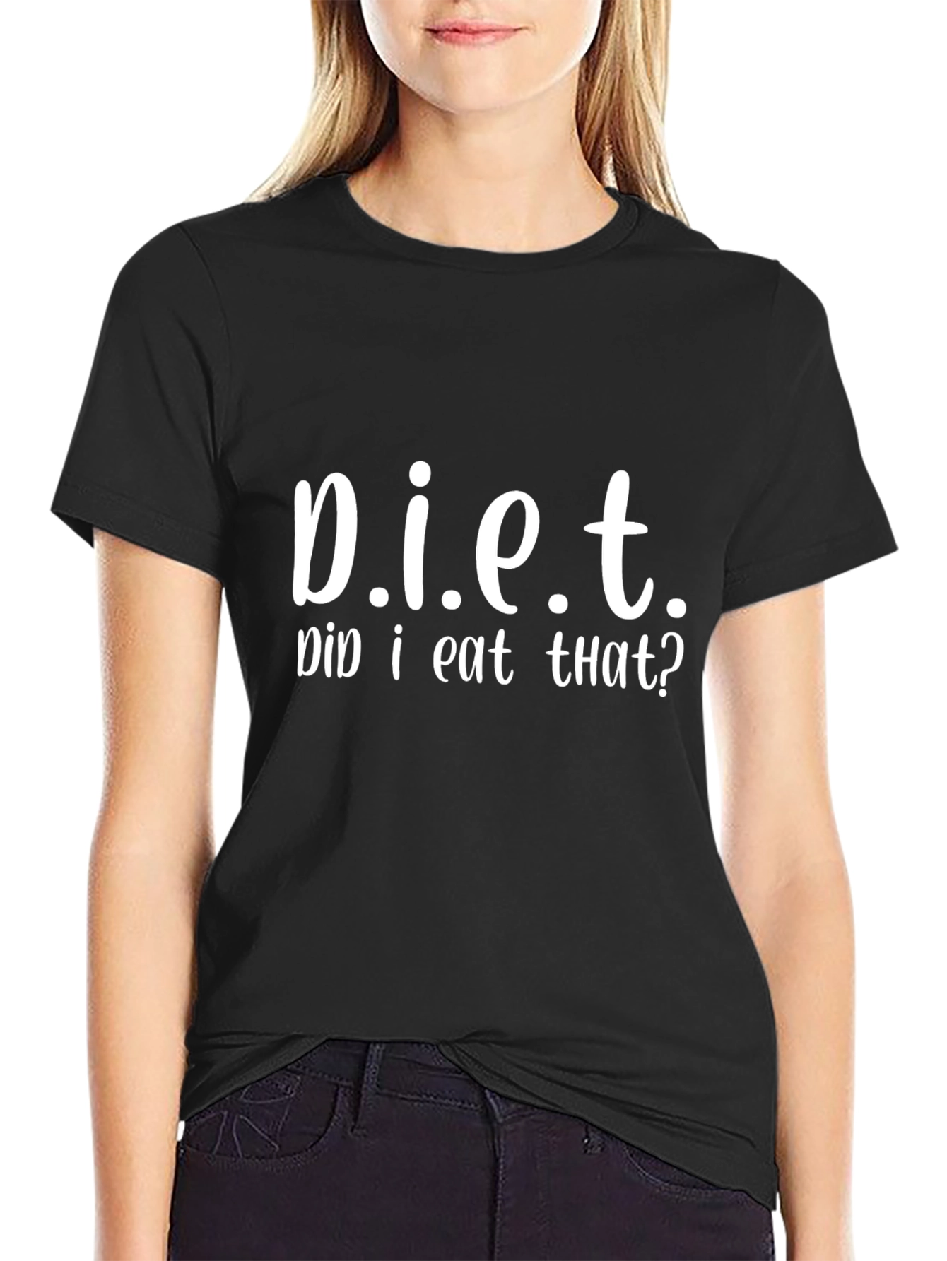 Funny Diet T-Shirt - Did I Eat That?