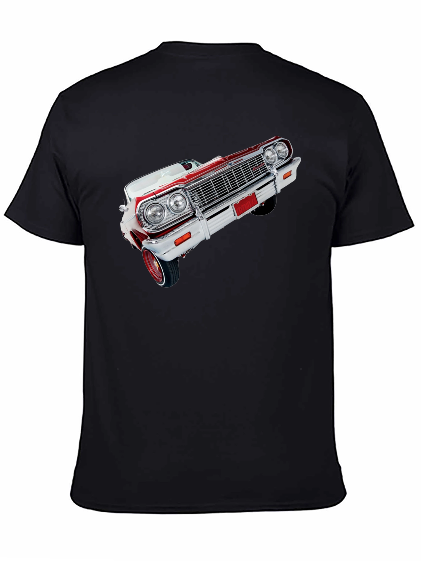 Classic Car Graphic Tee - Black