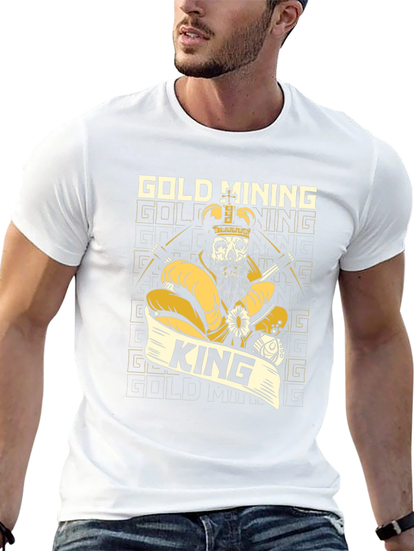 Gold Mining King Graphic Tee