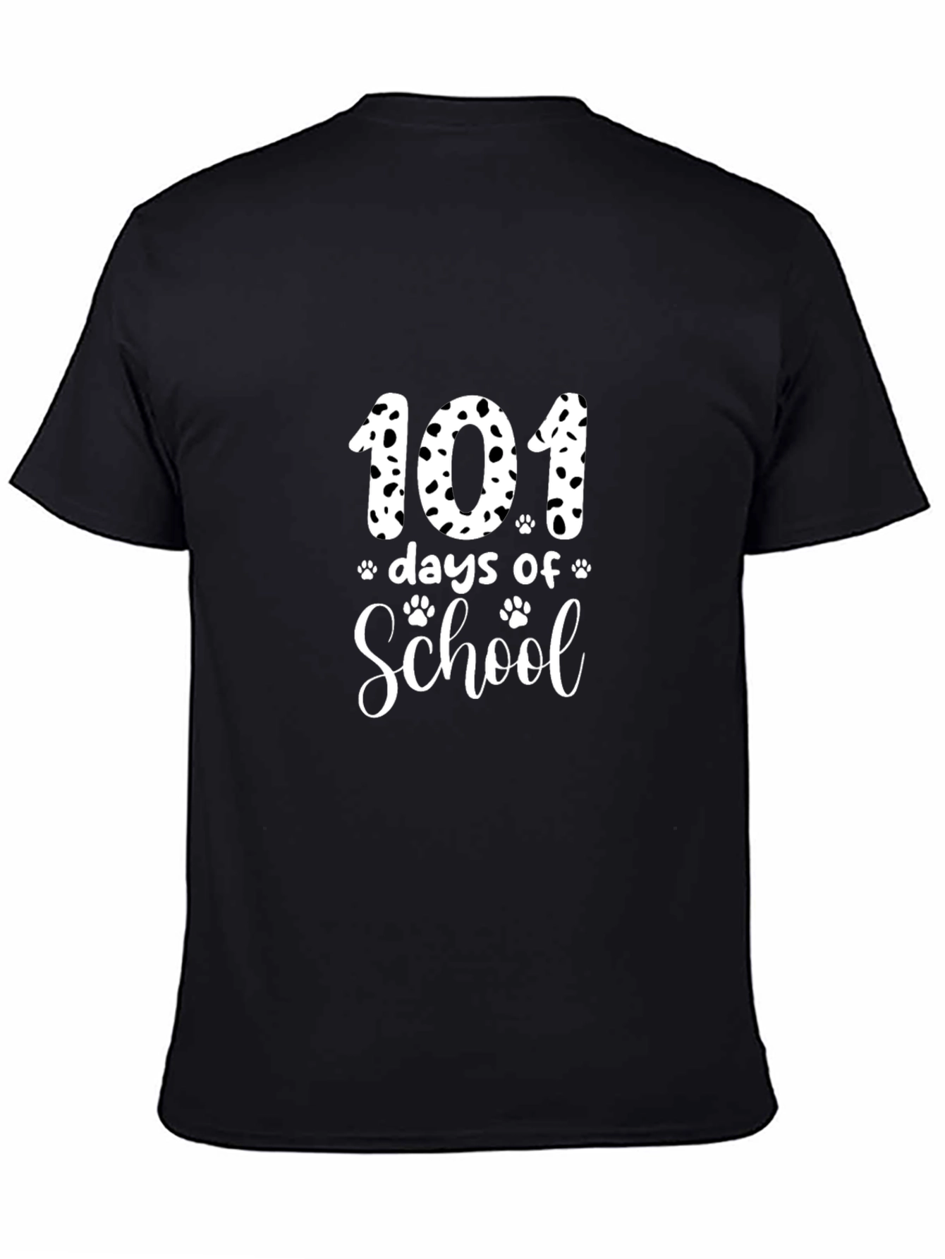 101 Days of School Dalmatian Print T-Shirt