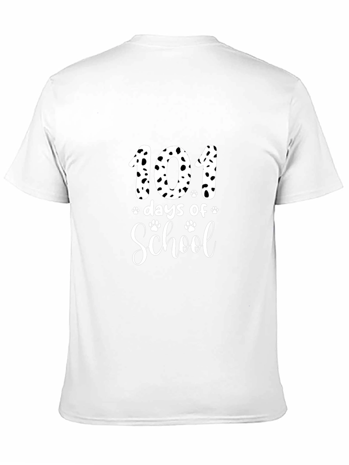 101 Days of School Dalmatian Print T-Shirt