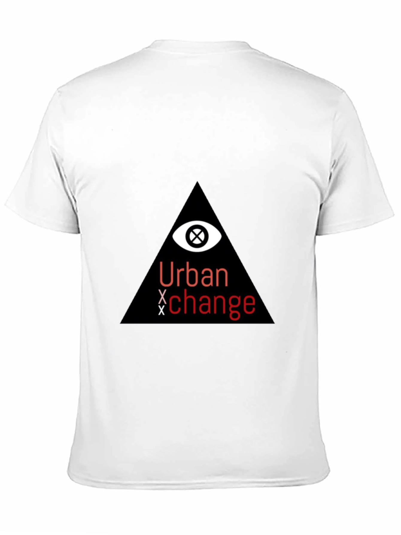 Urban Exchange Graphic Tee - Black Cotton Blend