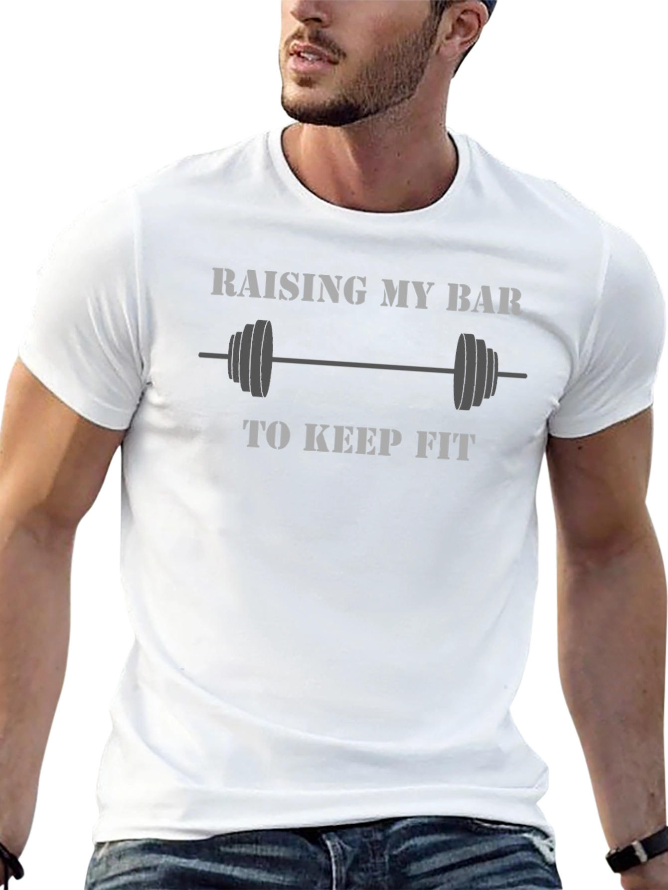 Raising My Bar T-Shirt - Fitness Motivation
