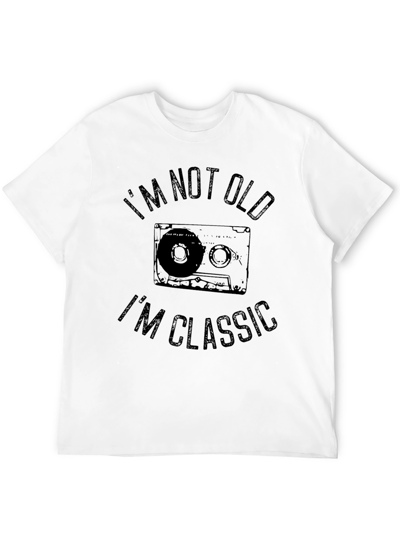 Im Not Old Im Classic Mens Black T-Shirt