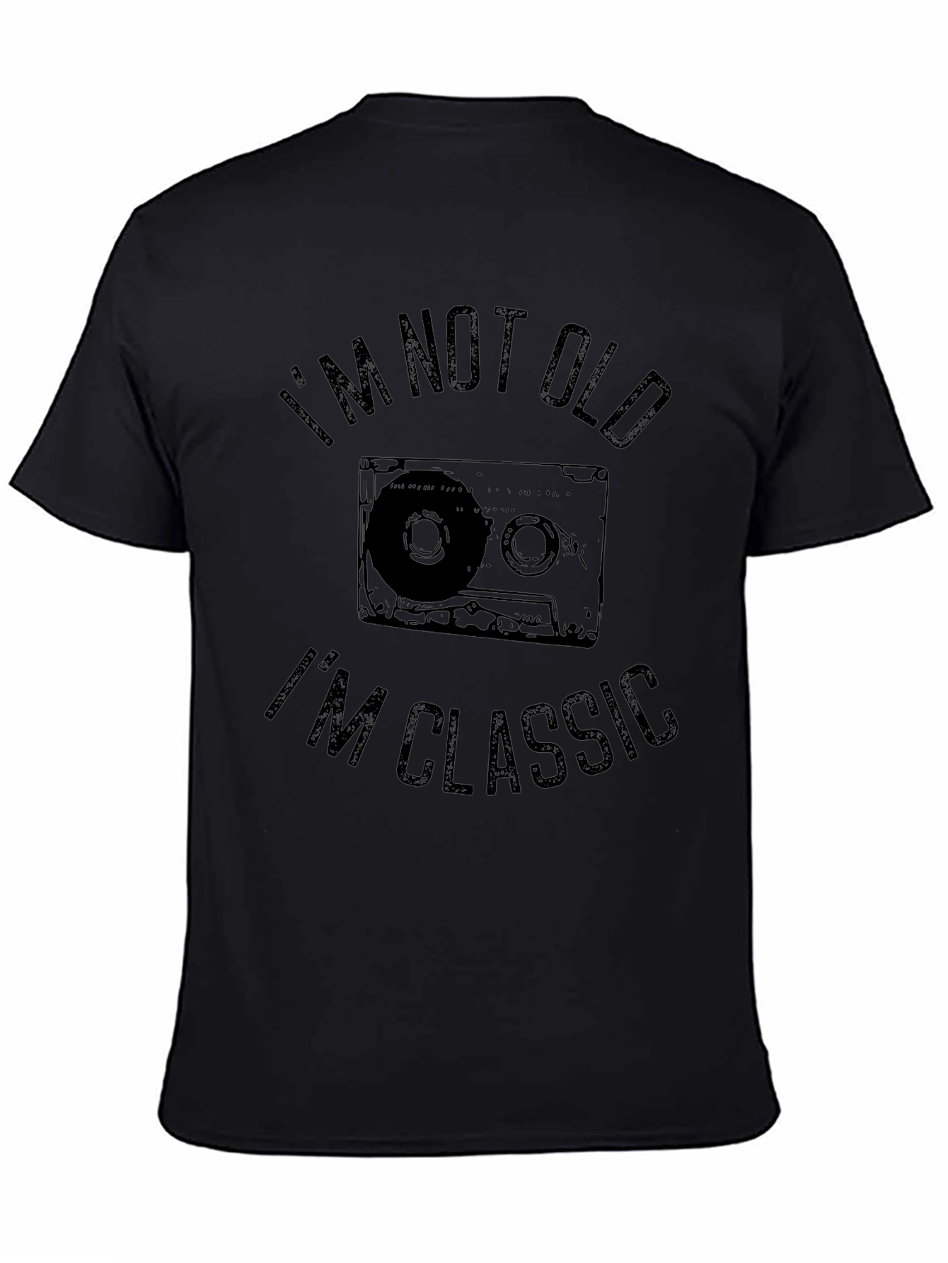 Im Not Old Im Classic Mens Black T-Shirt