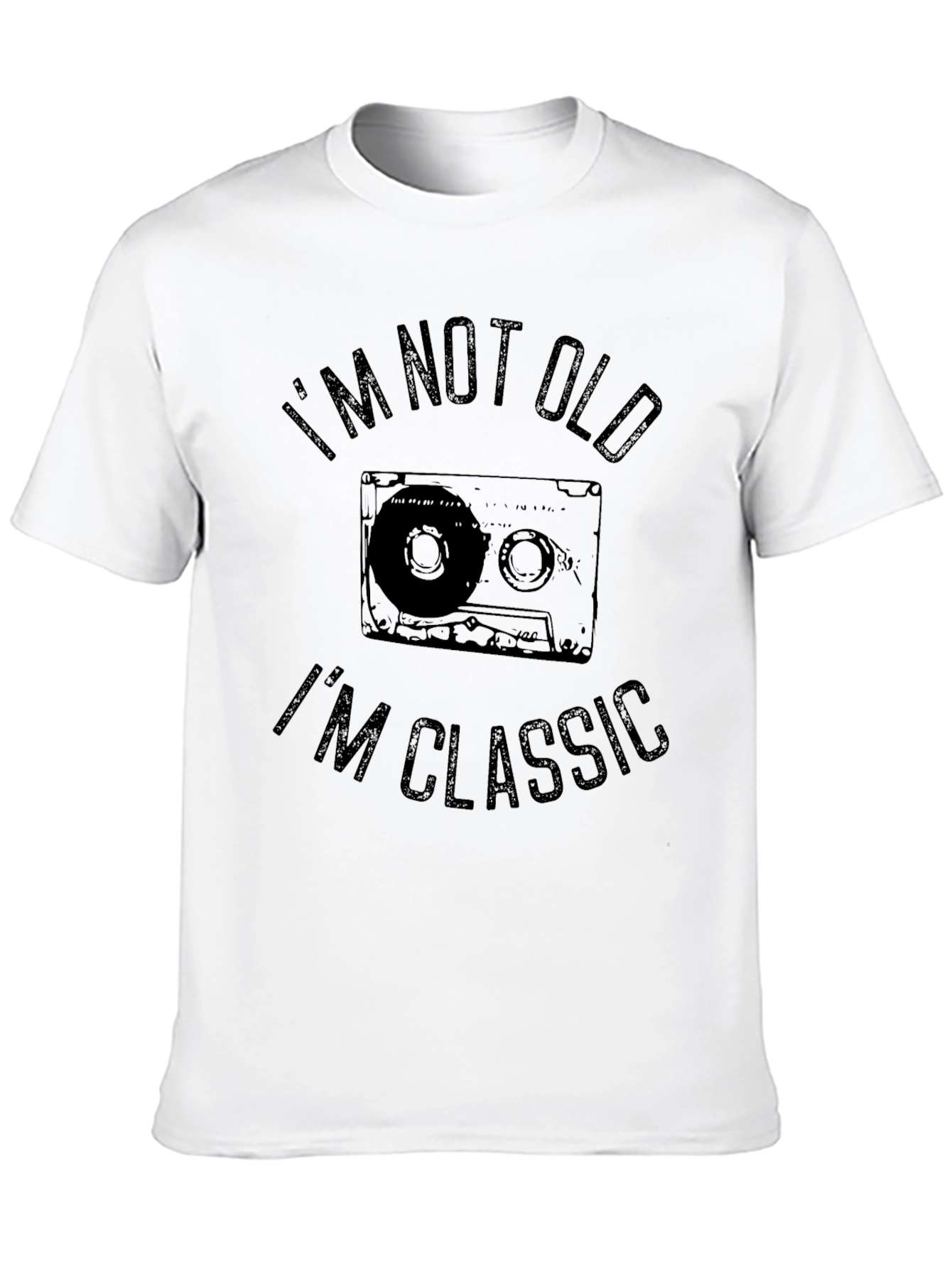 Im Not Old Im Classic Mens Black T-Shirt
