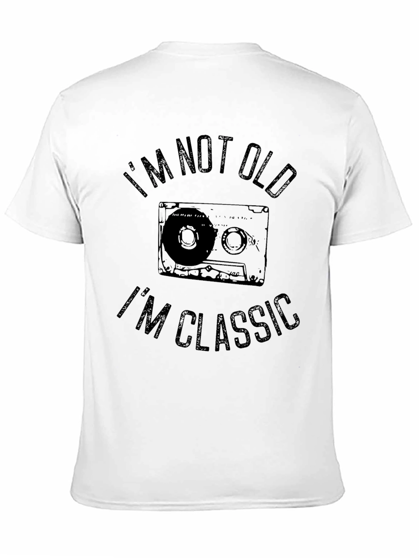 Im Not Old Im Classic Mens Black T-Shirt