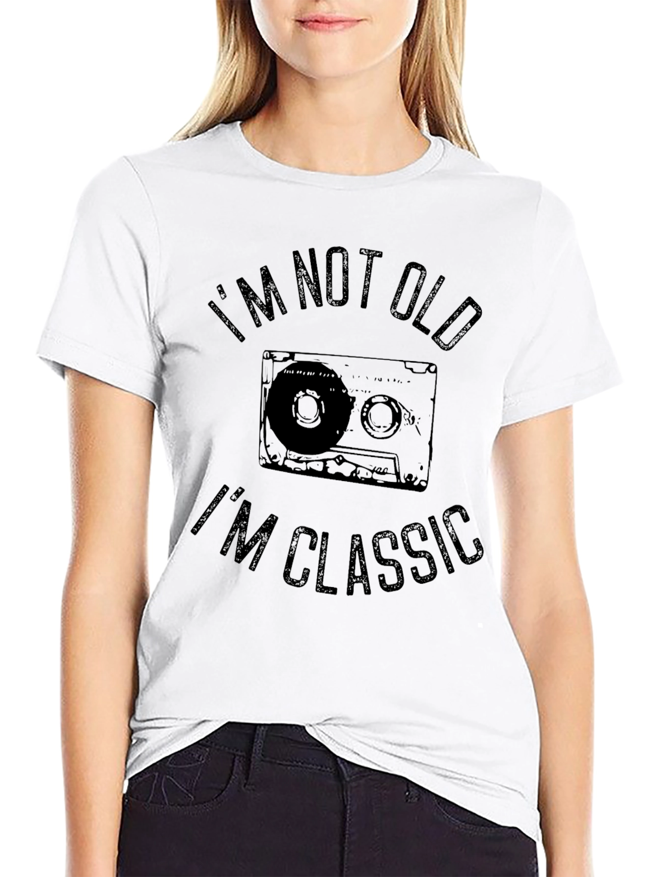 Im Not Old Im Classic Mens Black T-Shirt