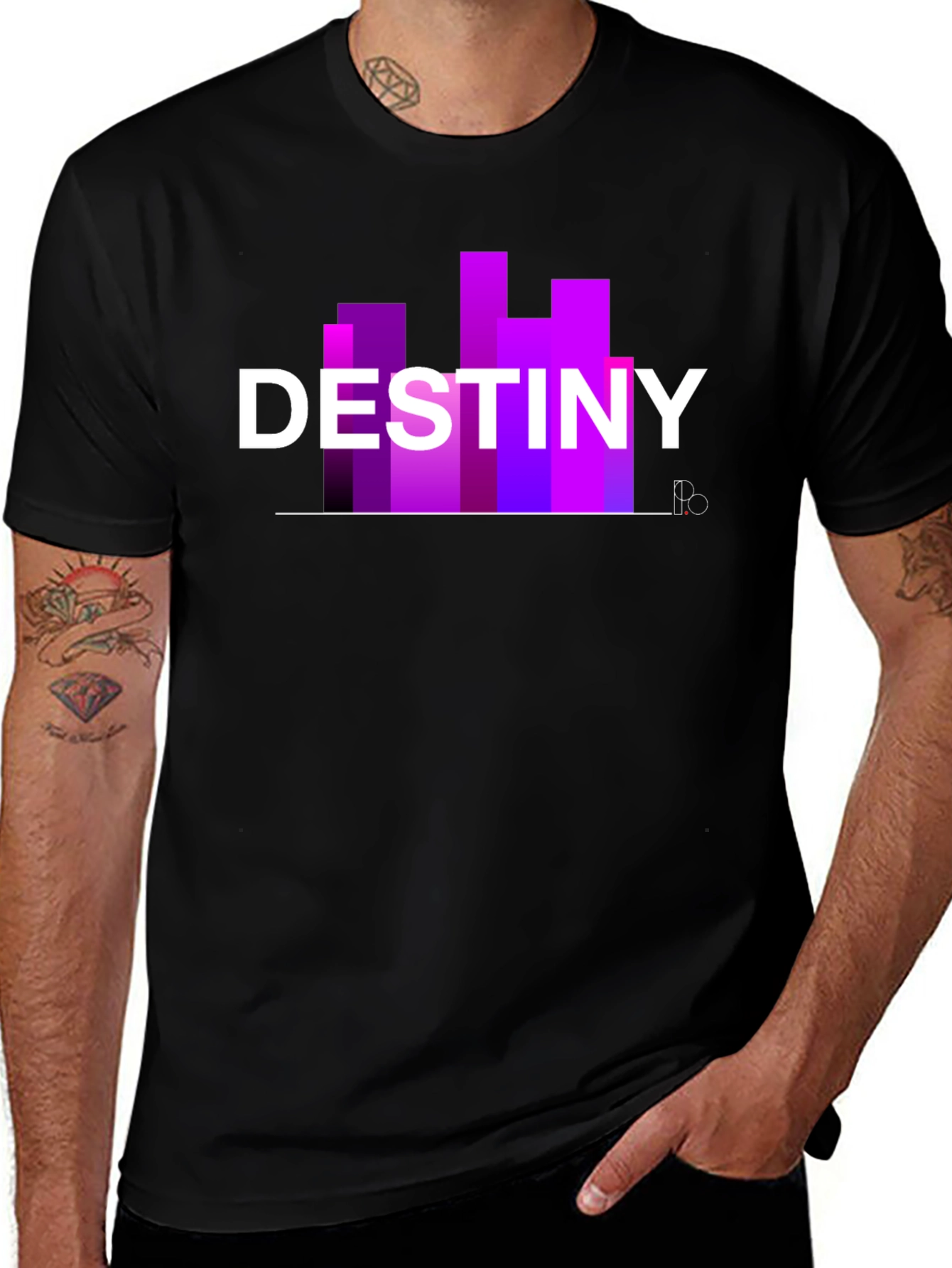 Destiny Graphic Black T-Shirt