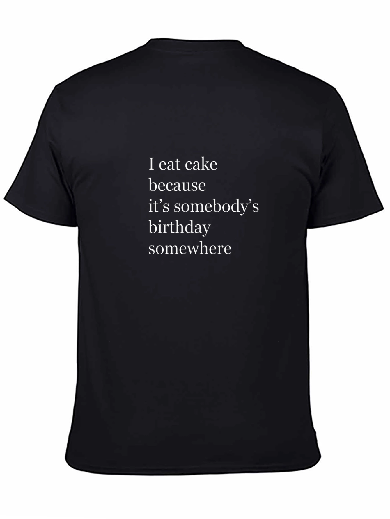 I Eat Cake T-Shirt - Funny Birthday Tee