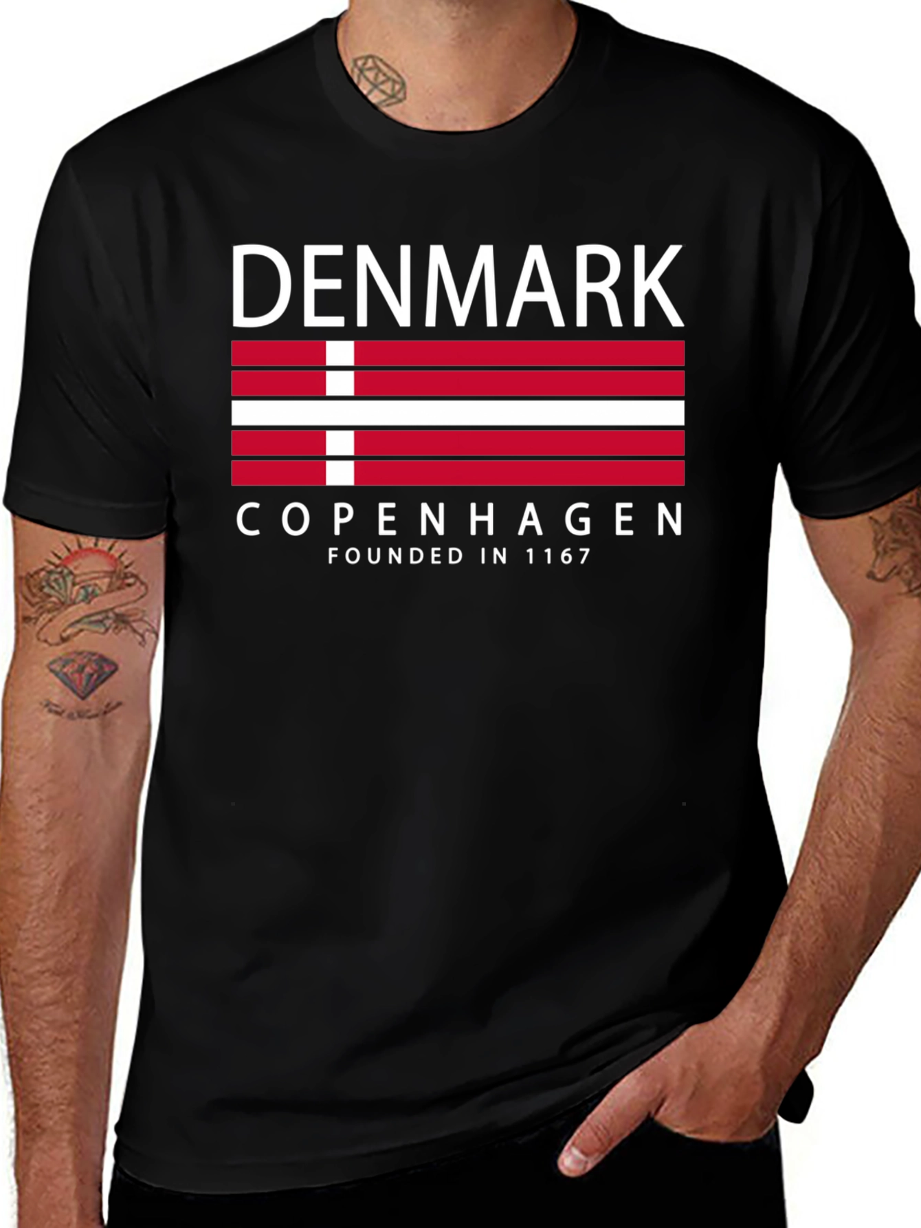 Denmark Copenhagen T-Shirt - Founded 1167