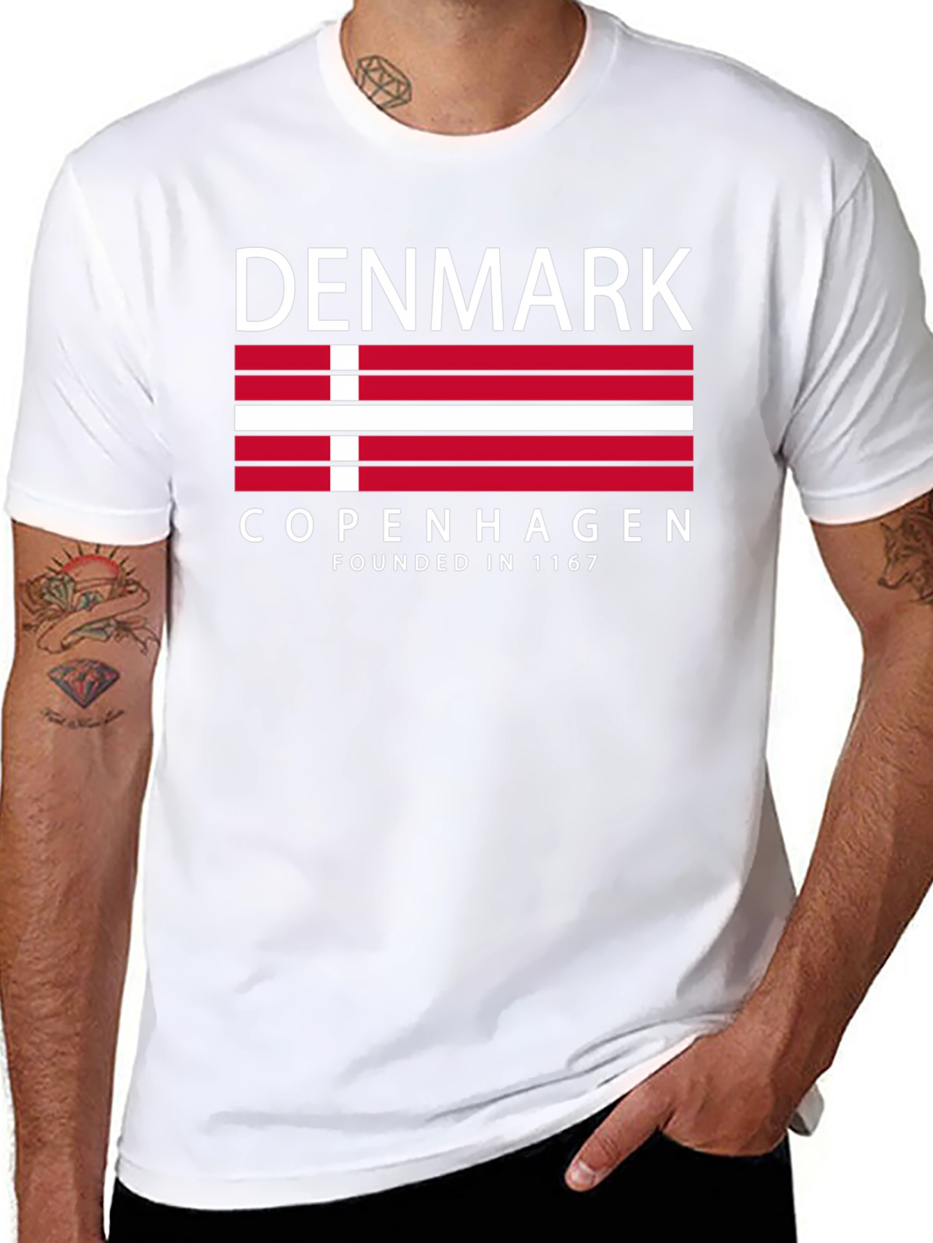 Denmark Copenhagen T-Shirt - Founded 1167