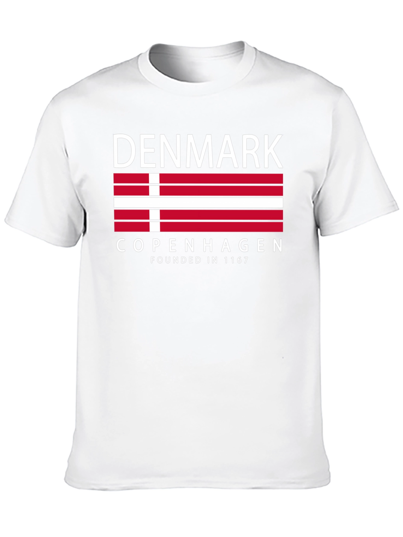 Denmark Copenhagen T-Shirt - Founded 1167