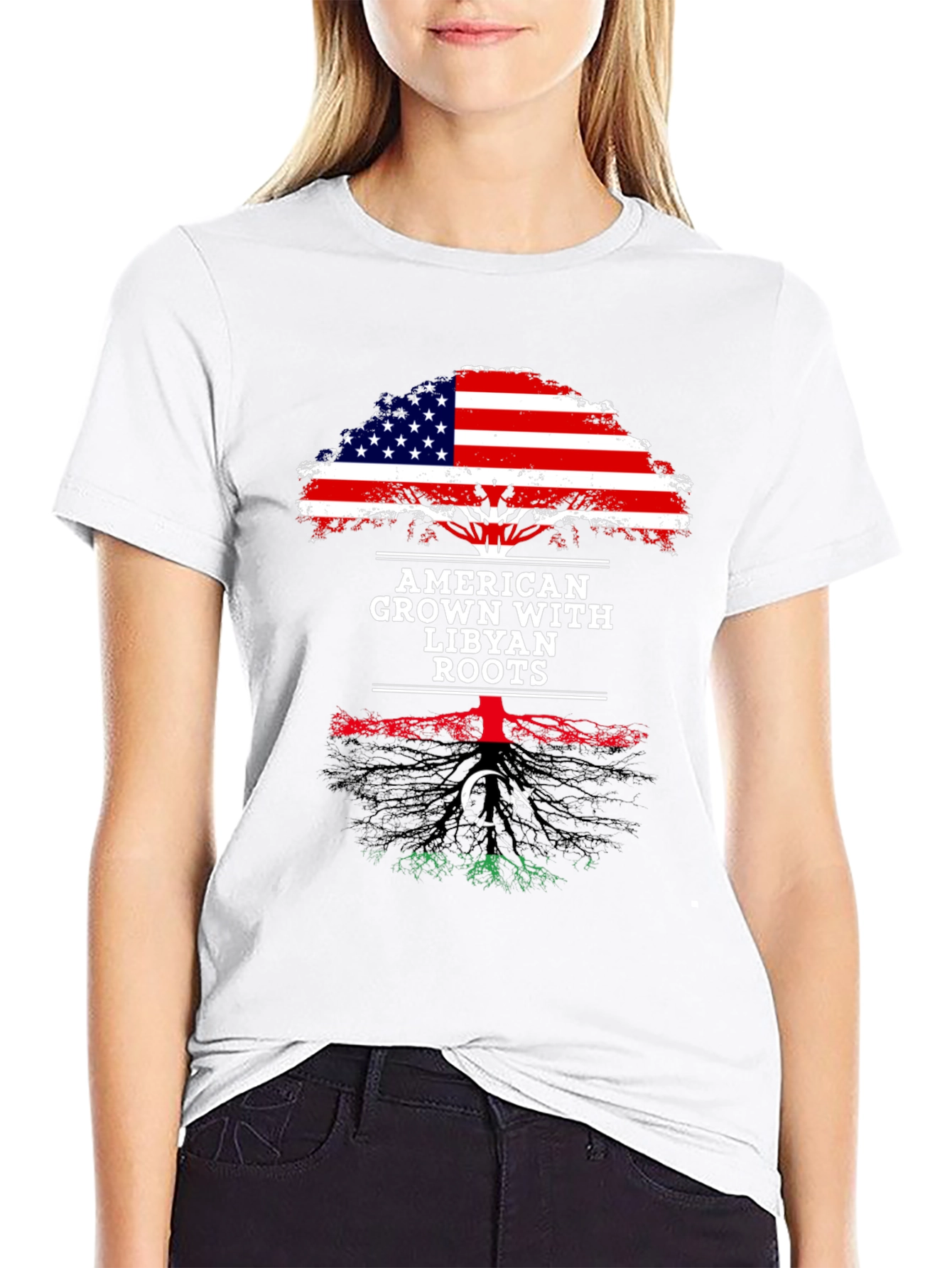 American Grown with Libyan Roots T-Shirt