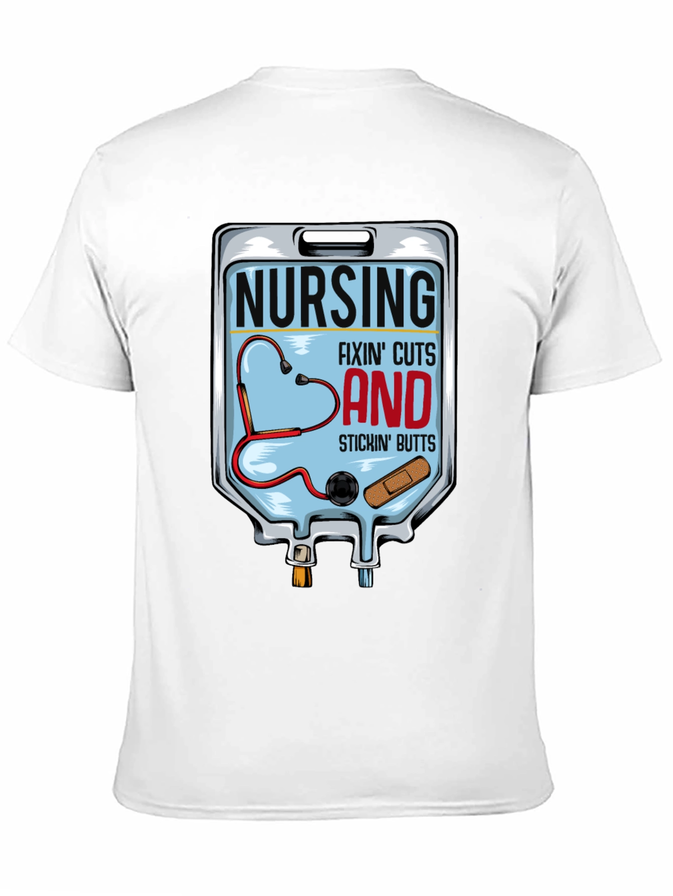 Nursing Fixin Cuts and Stickin Butts T-Shirt