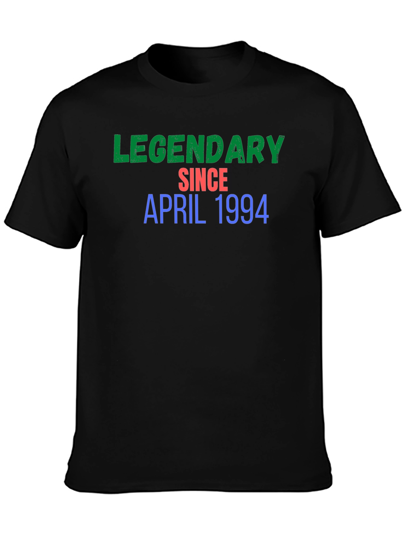 Legendary Since April 1994 Black T-Shirt