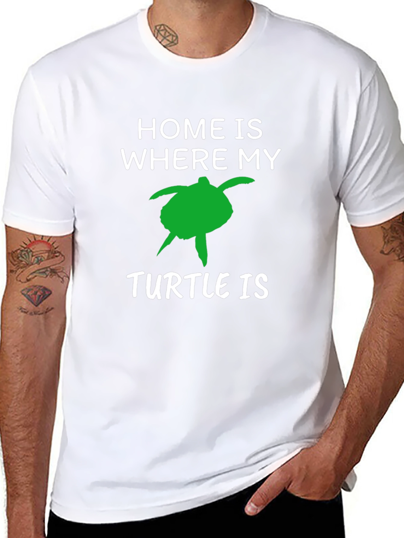 Home Is Where My Turtle Is T-Shirt