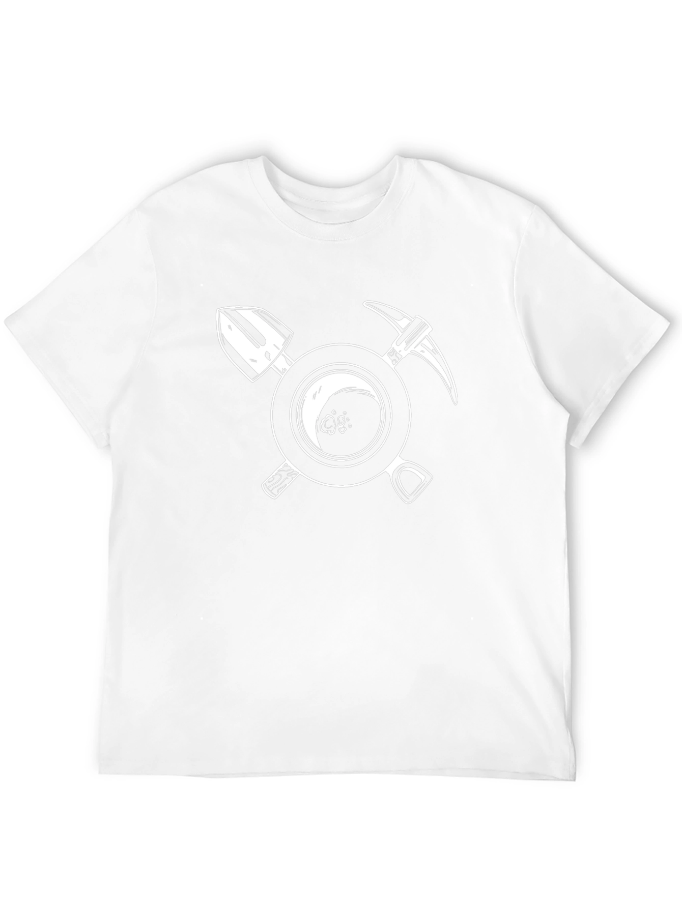 Miners Crest Graphic Tee - Black