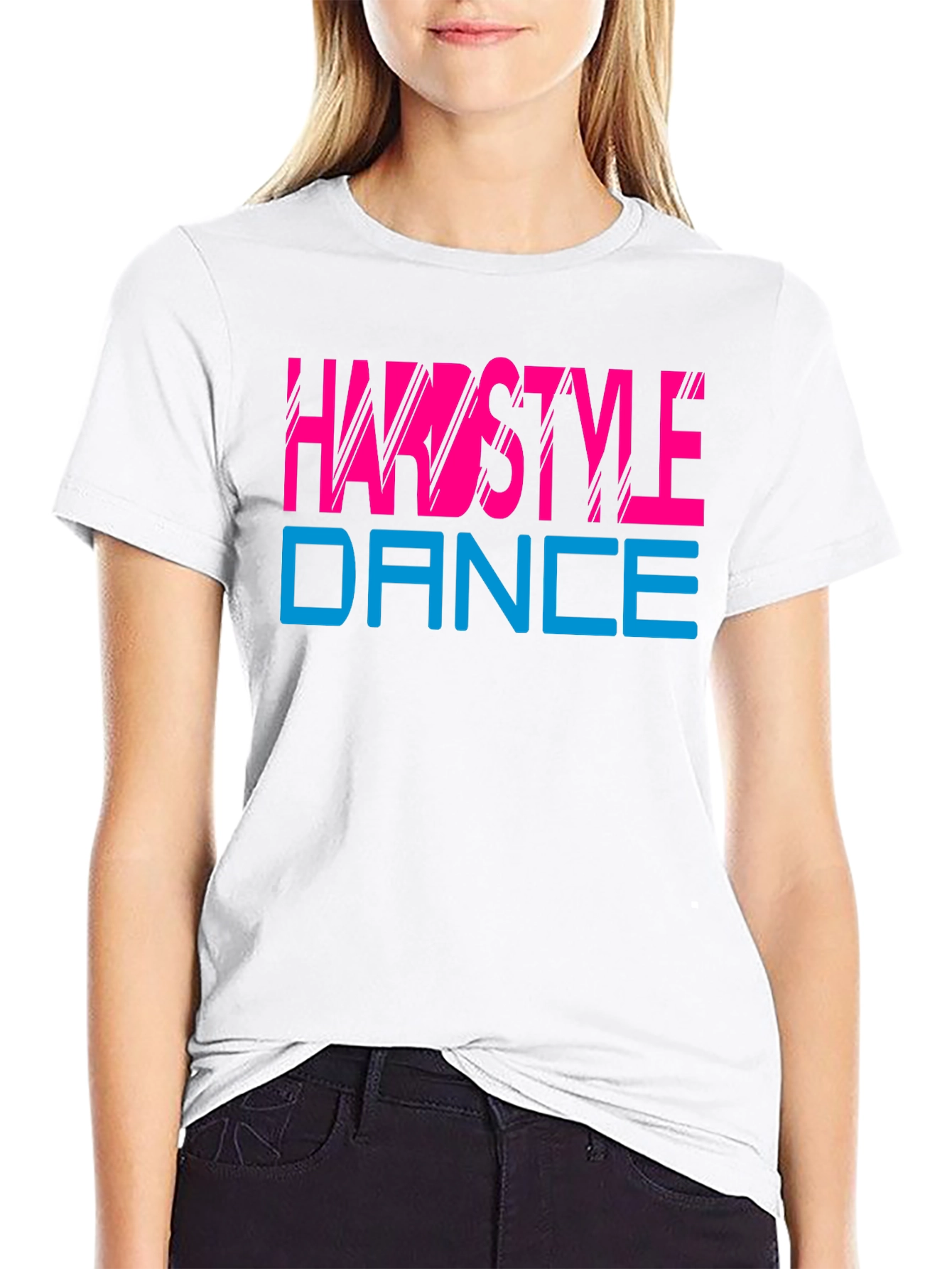 Hairstyle Dance T-Shirt - Black Graphic Tee