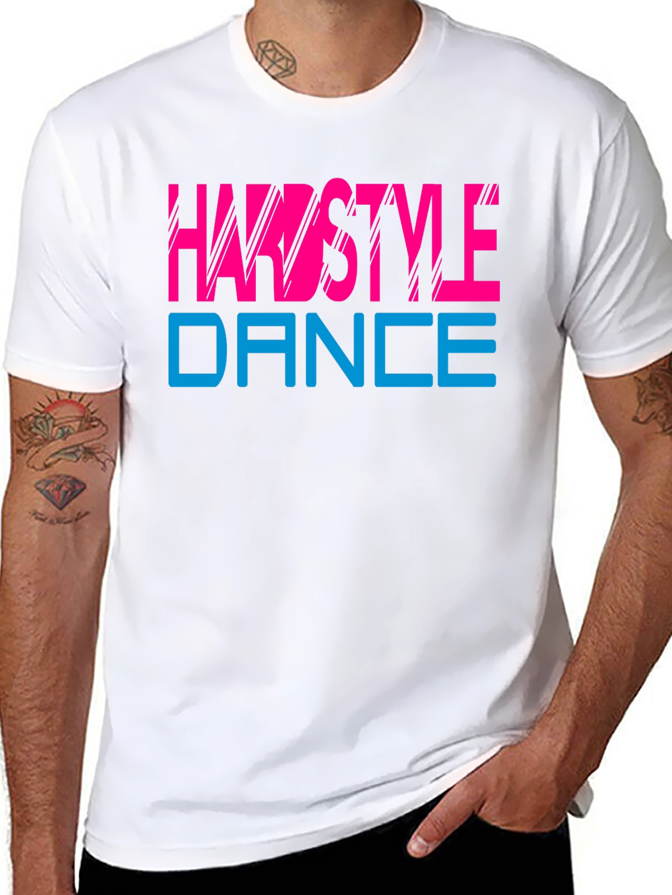 Hairstyle Dance T-Shirt - Black Graphic Tee