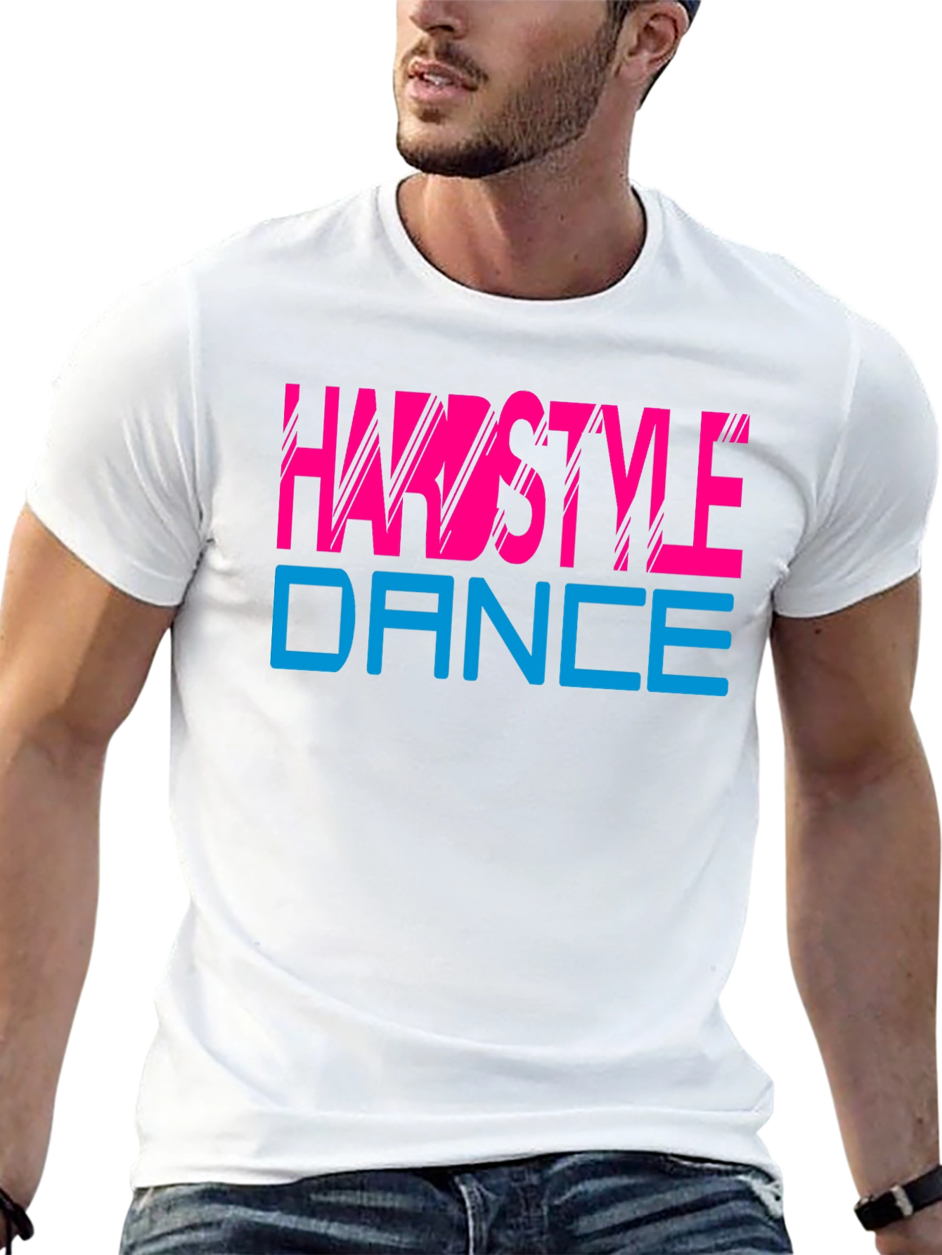 Hairstyle Dance T-Shirt - Black Graphic Tee