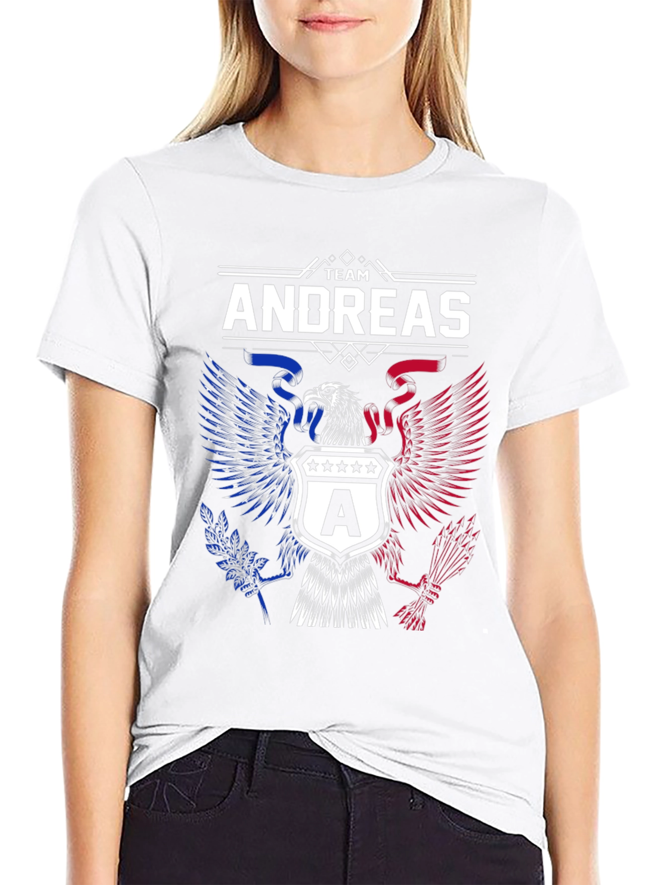 Team Andreas Eagle Graphic T-Shirt