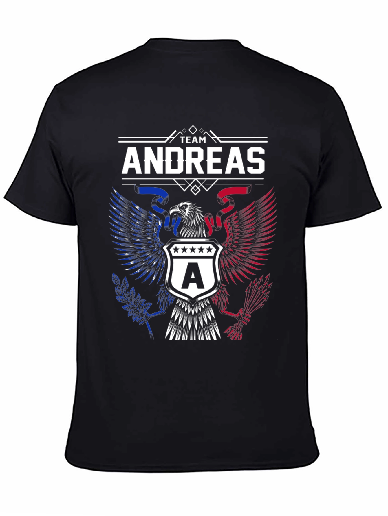 Team Andreas Eagle Graphic T-Shirt