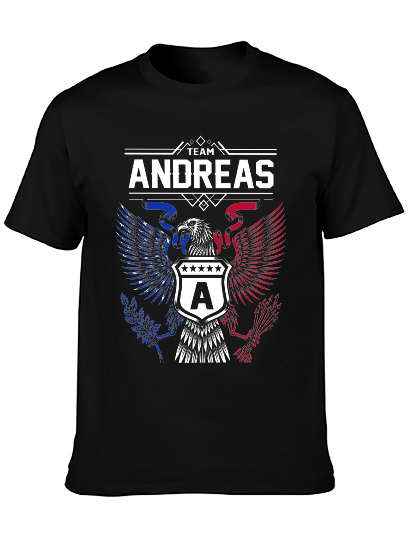 Team Andreas Eagle Graphic T-Shirt